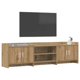 TV Cabinet 168 x 33 x 47 cm Artisan Oak Engineered Wood 8011186
