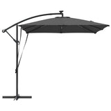 Umbrella Anthracite 249 x 249 x 250 cm Polyester and Aluminium 42003401