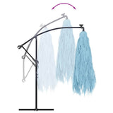 Garden Parasol with Steel Pole Blue 290x290x238 cm 4005083