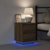 Bedside Cabinet with Drawer 2 pcs Artisan Oak 39 x 34.5 x 50 cm 869625