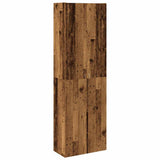 Highboard Old Wood 60x32x190 cm Engineered Wood 3318714