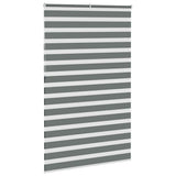 Zebra Blind Dark Grey 140x230 cm Fabric Width 135.9 cm Polyester 4014191