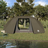 Fishing Tent Brown 514 x 465 x 187 cm Polyester and Fiberglass 4100662