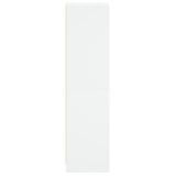 Highboard with Glass Door White 35x37x142 cm 836441