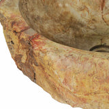 Sink 45x35x15 cm Fossil Stone Cream 142778
