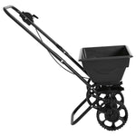 Walk Behind Salt Spreader PVC and Steel 80x46x75 cm 15 L 142965