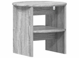 Side Cabinet Grey Sonoma 40 x 50 cm Engineered Wood 899828