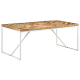 Dining Table 180x90x76 cm Solid Acacia and Mango Wood 323551