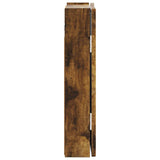 Dartboard Cabinet ALKMAAR Smoked Oak 52.5 x 10.5 x 53.5 cm 896230
