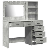 Dressing Table Grey 78.5 x 41 x 135 cm Engineered wood 3334194