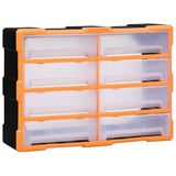 149599 Multi-drawer Organiser with 8 Big Drawers 52x16x37 cm
