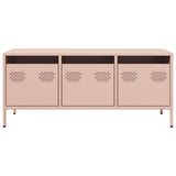 TV Cabinet Pink 101.5x39x43.5 cm Cold-rolled Steel 851227