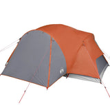 Family Tent Crossvent 8-Person Orange Waterproof 94423