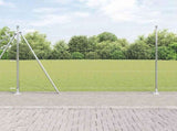 Welded Wire Fence with Concrete Base 50 x 1.6 m 3353852