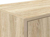 Garage Wall Cabinet Sonoma Oak Engineered Wood 860647