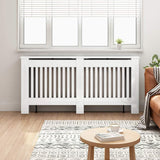 Radiator Cover High Gloss White 172 x 19 x 81.5 cm 884074