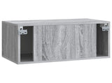 Wall-Mounted TV Cabinet Grey Sonoma 59.5 x 31 x 30 cm 898711