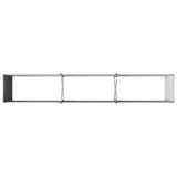 Raised Garden Bed Anthracite 240 x 40 x 55 cm cold-rolled steel 8006257