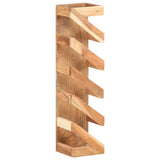 ZNTS Wine Rack for 5 Bottles Solid Acacia Wood 321626