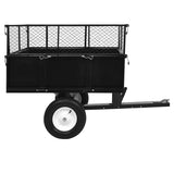 145813 Tipping Trailer for Lawn Mower 300 kg Load
