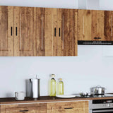 Kitchen Wall Cabinet Porto Old Wood Engineered Wood 854065