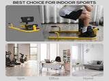 Squat Machine with Push Up Stand, Padded Hip Thrust Bench with Adjustable Cushion for Home Gym Work T3398P349201