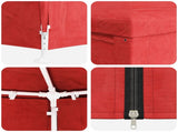 Party Tent 600 x 300 x 255 cm Red PE and Steel 42032349