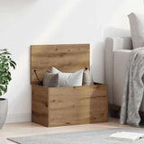 Storage Box Artisan Oak 60 x 35 x 35 cm Engineered Wood 868703