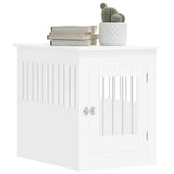 Dog Crate Furniture White 55x80x68 cm Engineered Wood 838323