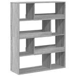 Bookcase Grey Sonoma 100x33x125.5 cm Engineered Wood 3309335