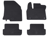 Car Mat 4 pcs Black suitable for SANDERO 2020- Rubber 42029145