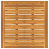 Garden Dining Set 5 pcs Brown Solid Acacia wood 3375657