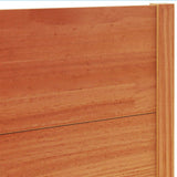Headboard Wax Brown 150 cm Solid Wood Pine 844325