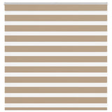Zebra Blind Sand Brown 145x100 cm Fabric Width 140.9 cm Polyester 4014530
