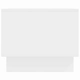 Coffee Table High Gloss White 90 x 50 x 40 cm Engineered Wood 894039