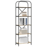 Bookshelf Sonoma Oak 60 x 30 x 183 cm Engineered wood 879852