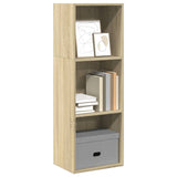 Bookcase Sonoma Oak 40x30x114 cm Engineered Wood 857869