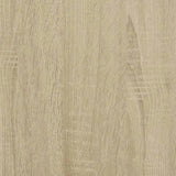 Storage Box with Lid Sonoma Oak 60x40x51.5 cm Engineered Wood 848795