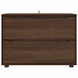 Storage Cabinet Brown Oak 80 x 48 x 57 cm Engineered Wood 888824