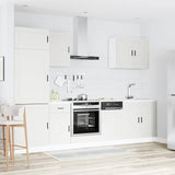 7 Piece Kitchen Cabinet Set Porto White Engineered Wood 3314781