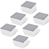 LED Inground Lights 6 pcs 100x100x68 mm 272491