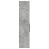 Highboard Concrete Grey 50x42.5x185 cm Engineered Wood 3281458