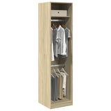 Wardrobe Sonoma Oak 50x50x200 cm Engineered Wood 3307785