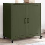 Sideboard Olive Green 68x39x72 cm Steel 846660