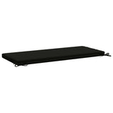 2-Piece Bench Cushions SOEST 2 pcs 100% Polyester Black 949343