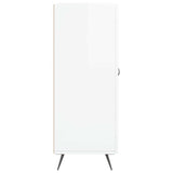 Sideboard High Gloss White 69.5x34x90 cm Engineered Wood 828014