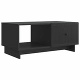 Coffee Table Black 90 x 50 x 40 cm Engineered Wood 894036