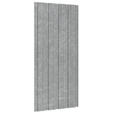 Roof Panels 12 pcs Galvanised Steel Silver 100x45 cm 317221
