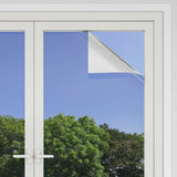 Solar Films 5 pcs Static Reflective Effect Silver PVC 3208994