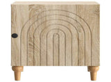 Bedside Cabinet Sonoma Oak 43 x 34.5 x 50 cm Engineered Wood 894109